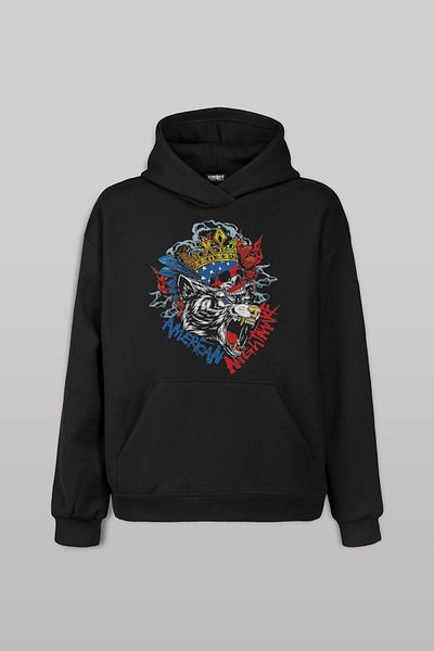 Kendim Seçtim Cody Rhodes Tiger - American Wrestling Gym Body Printed Unisex Hooded Sweatshirt