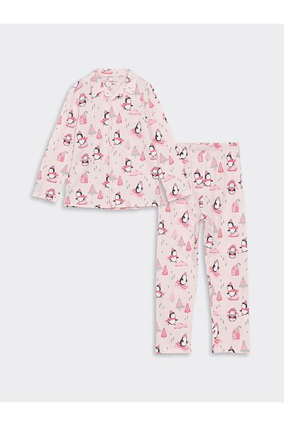 LC Waikiki Baby Girl 100% Cotton Pyjamas Set