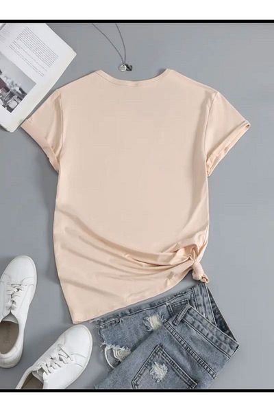Medinenur LETS RIDE GIRLS BASIC T-SHIRT ΜΕ ΛΕΠΤΟΜΕΡΗ ΕΚΤΥΠΩΣΗ