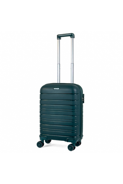 Reymond Luggage Karbon PP Seyahat Valizi Horizon Serisi Kırılmaz Bavul, Zümrü...