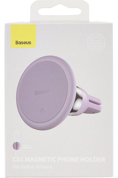 Baseus C01 Magnetic Phone Holder(Air Outlet Version) Purple