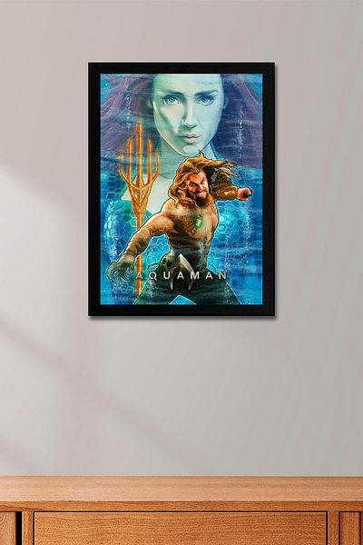 Saturn Pictură înrămată Aquaman - Pictură poster Marvel