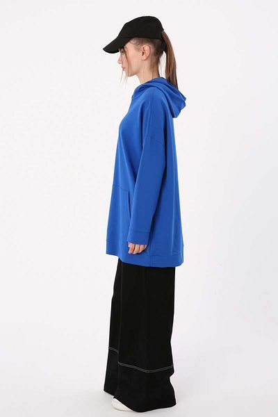 ALLDAY Saks-Hooded Sweat Tunic