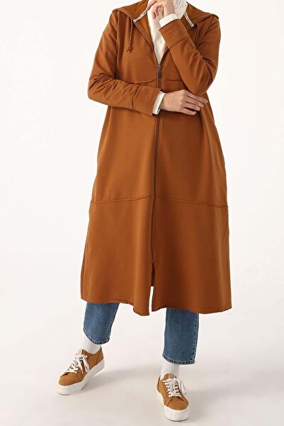 ALLDAY هاردال01-كارديجان مخيط بـ قماش قابل للتمدد سحابات