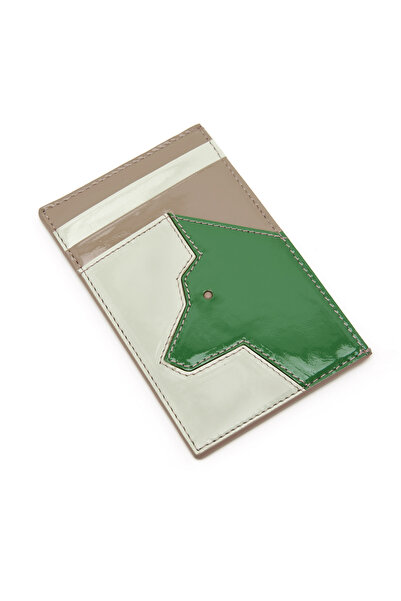 Desa Tronc Yeşil Kadın Deri Kartlık