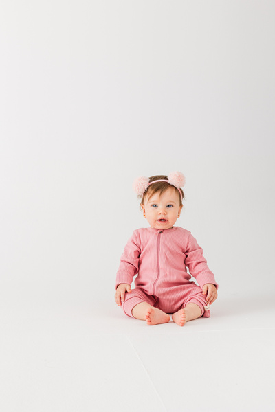 andywawa Ac25209 Model Basic Baby Jumpsuit