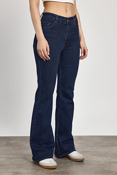 Rays Pantaloni spanioli albastru închis - 12036