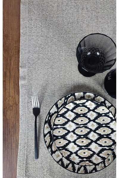 PİKKO HOME FIRFIR GÜPÜRLÜ BEJ RUNNER(R)