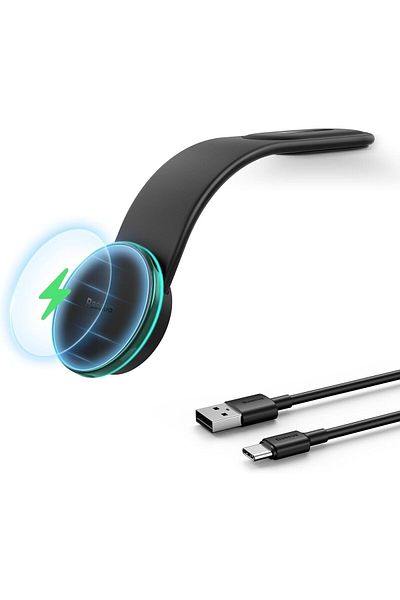 Baseus C02 Pro Series Magnetic Wireless Charging Car Mount Cluster Black