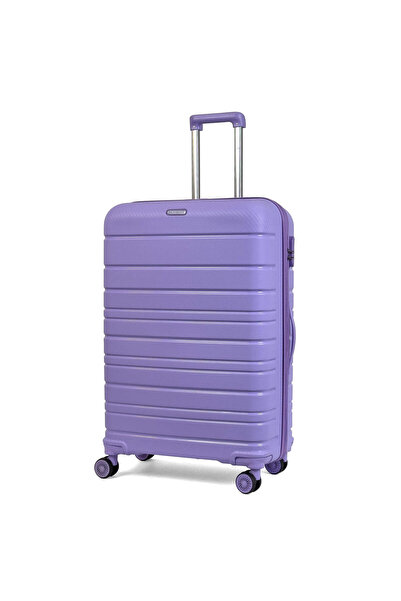 Reymond Luggage Karbon PP Seyahat Valizi Horizon Serisi Kırılmaz Bavul, Lila ...