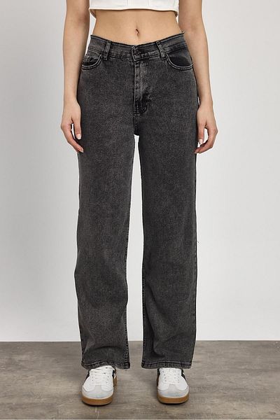 Rays Pantaloni largi din Lycra model 11104 afumati