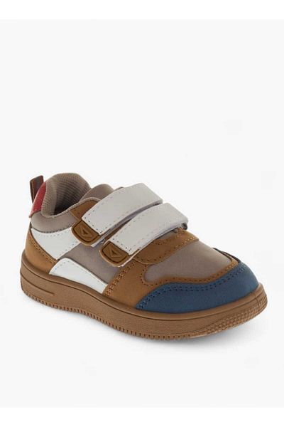 LBL by Shoexpress LBL by Shoexpress Panelled Sneakers with Hook and Loop Closure