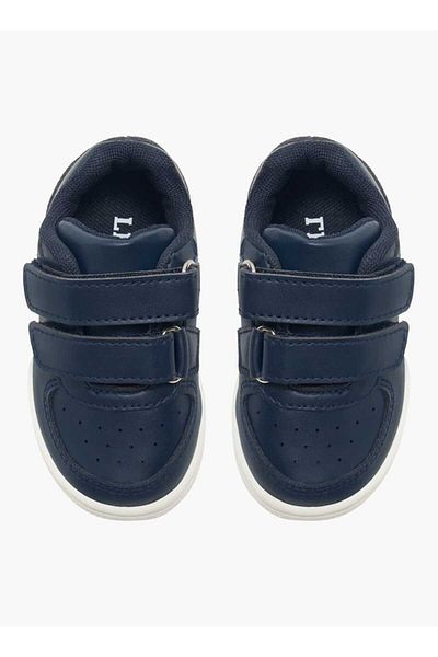 LBL by Shoexpress Panelled Sneakers with Hook and Loop Closure