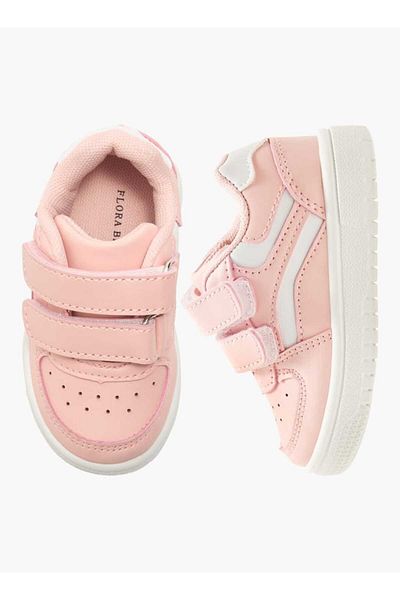 Flora Bella by Shoexpress Flora Bella Panelled Sneakers with Hook and Loop Closure