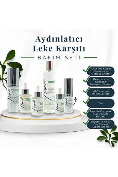 Hiyam Aydınlatıcı Leke Karşıtı Bakım Seti - Gündüz Krem - Beyazlatıcı/Işıltı ...