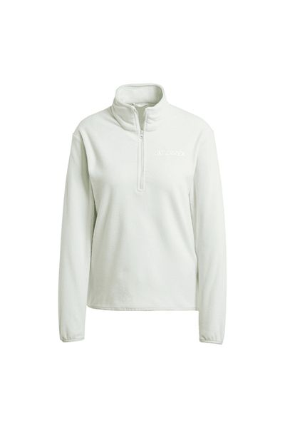 adidas Top cu fermoar din fleece cu fermoar Multi Essentials 1/2