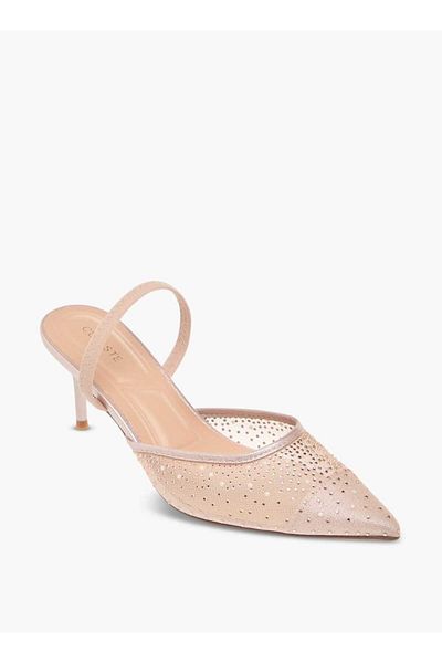 Celeste Women's Embellished Pointed Toe Shoes with Stiletto Heels