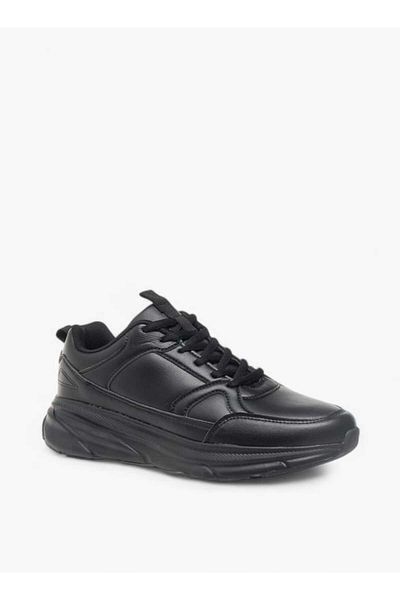 LBL by Shoexpress Panelled Sneakers with Lace-Up Closure