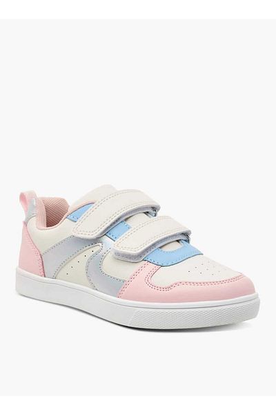 Flora Bella by Shoexpress Flora Bella Colourblock Sneakers with Hook and Loop Closure