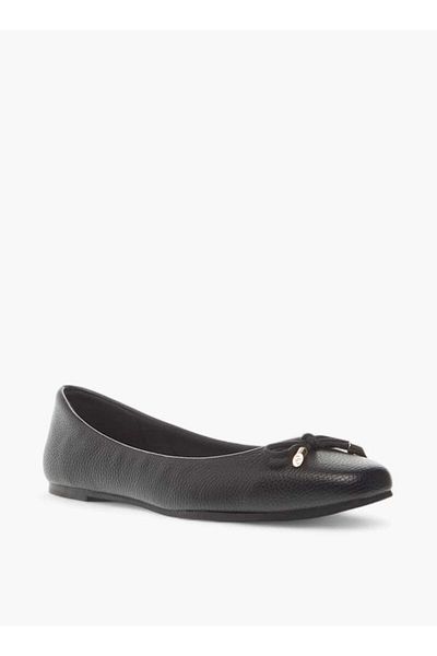Celeste Women's Bow Accent Slip-On Ballerina Shoes