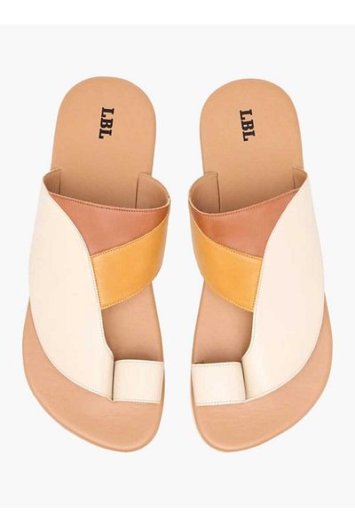 LBL by Shoexpress LBL by Shoexpress Panelled Slip-On Arabic Sandals