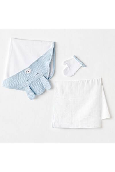 andywawa Baby Towel Set 3 Pcs Towel Muslin Set Muslin Home