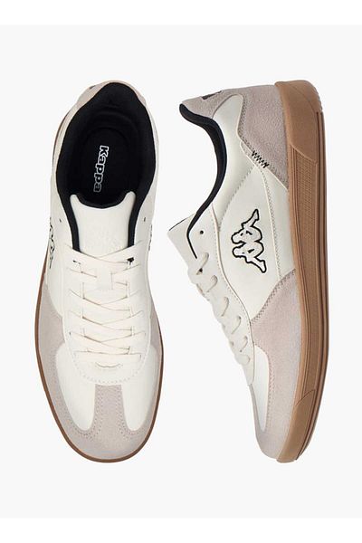 Kappa Men's Logo Print Shoes with Lace-Up Closure