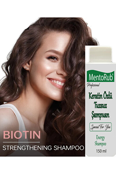 MentoRub Tuzsuz Keratinli Canlandırıcı Şampuan 150 ml