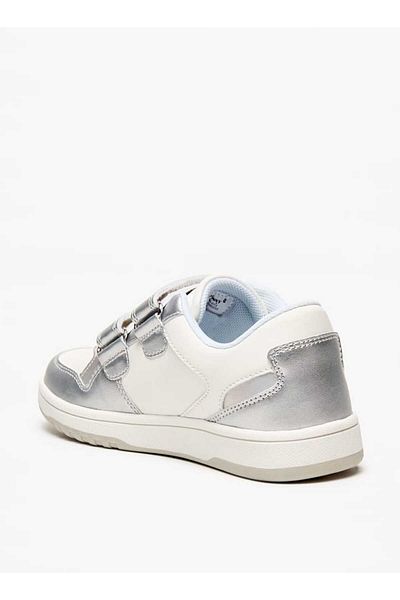 Little Missy Colourblock Sneakers with Hook and Loop Closure