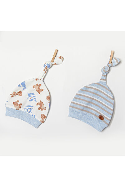 andywawa BABY HAT 2 PCS HAT TINY BEAR&FRIENDS