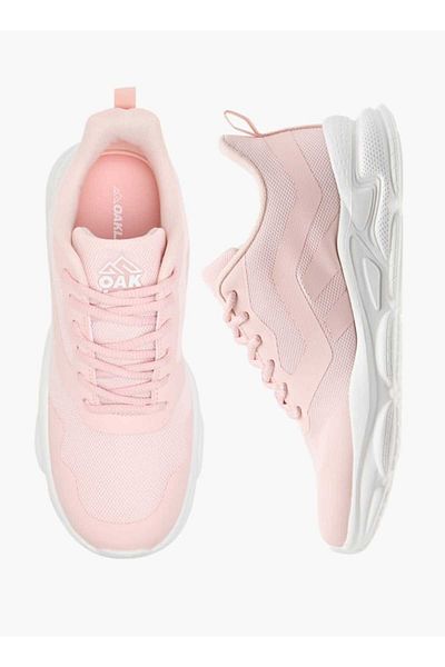 Oaklan by Shoexpress Textured Lace-Up Sports Shoes with Pull Tabs