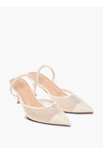 Celeste Women's Embellished Pointed Toe Shoes with Stiletto Heels