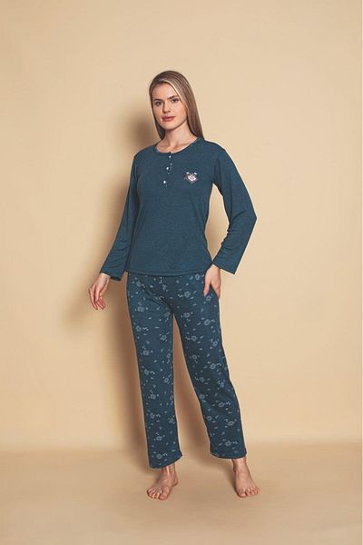 Mutlu City Set de pijamale de înaltă calitate Bamboo Interlock pentru femei P5046