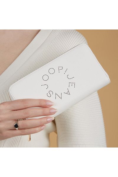 JOOP! Weiß Reißverschluss-portemonnaie 4130000900-100