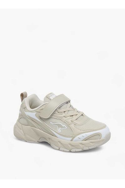 Kangaroos Girls' Logo Detail Sports Shoes with Hook and Loop Closure
