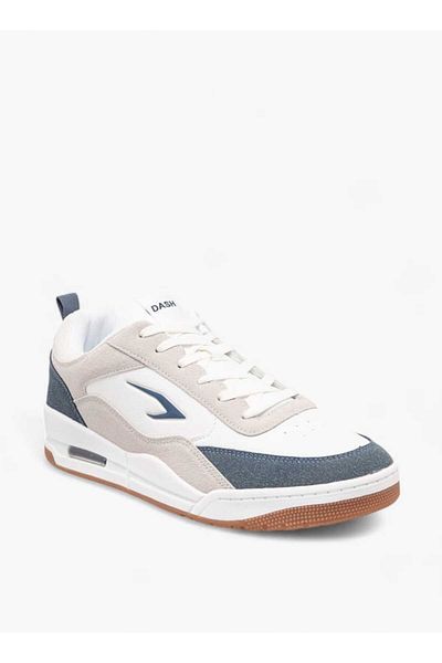 Dash Panelled Sports Shoes with Lace-Up Closure