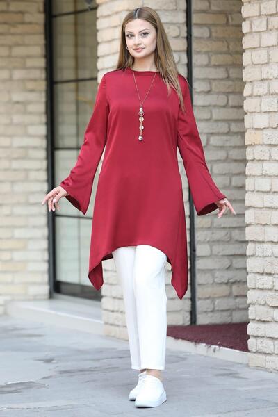 modapodyum Armin Hijab Tunic Red