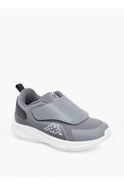 Kappa Boys' Mesh Slip-On Sports Shoes with Hook and Loop Closure