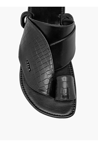 LBL by Shoexpress Textured Slip-On Arabic Sandals