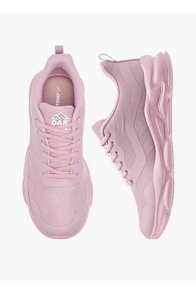 Oaklan by Shoexpress Textured Lace-Up Sports Shoes with Pull Tabs