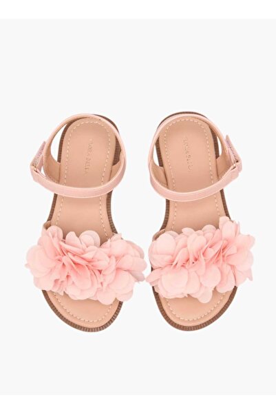 Flora Bella by Shoexpress Flora Bella Floral Accent Strap Sandals with Hook a...