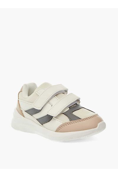 LBL by Shoexpress Panelled Sneakers with Hook and Loop Closure