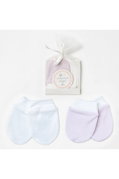 andywawa Set of 2 Baby Gloves and Gloves - Basic