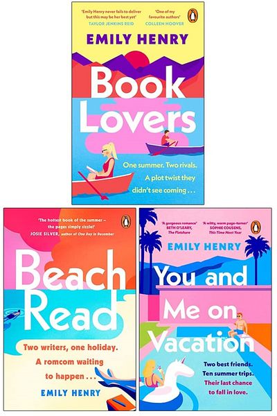 Bloomsbury Publishing Emily Henry Collection - 3-Book Collection (the Bend, Beach Read, You and Me at the Station)