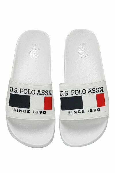 U.S. Polo Assn. Ανδρικά παπούτσια παντόφλες U.S. Polo Assn Nico 101373187 ΛΕΥΚΟ