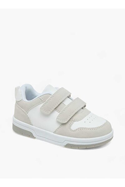 LBL by Shoexpress Panelled Sneakers with Hook and Loop Closure