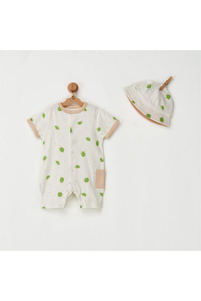 andywawa Ac22788 Baby Romper Set - Caretta in Patara Town Jumpsuit and Line Set