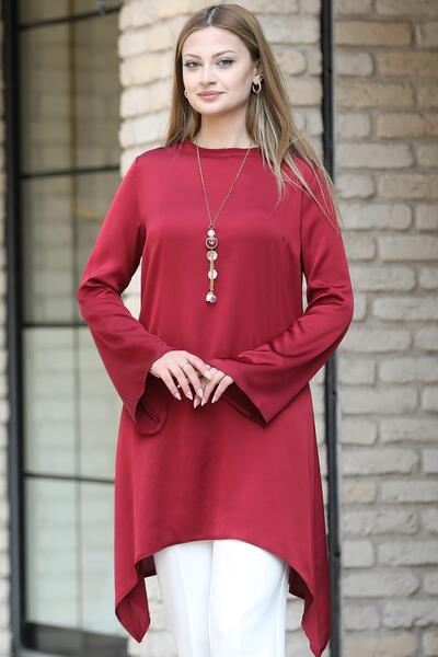 modapodyum Armin Hijab Tunic Red