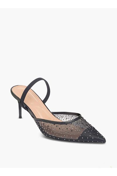 Celeste Women's Embellished Pointed Toe Shoes with Stiletto Heels