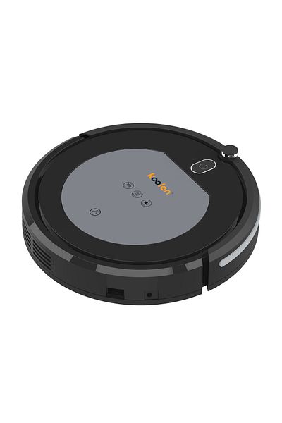 Koolen Robot Vacuum Cleaner With Remote Control Black And Grey